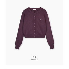 ラウンドペンダントカーディガン6色