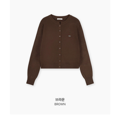 ラウンドペンダントカーディガン6色