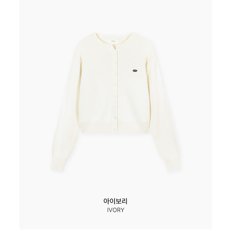 ラウンドペンダントカーディガン6色