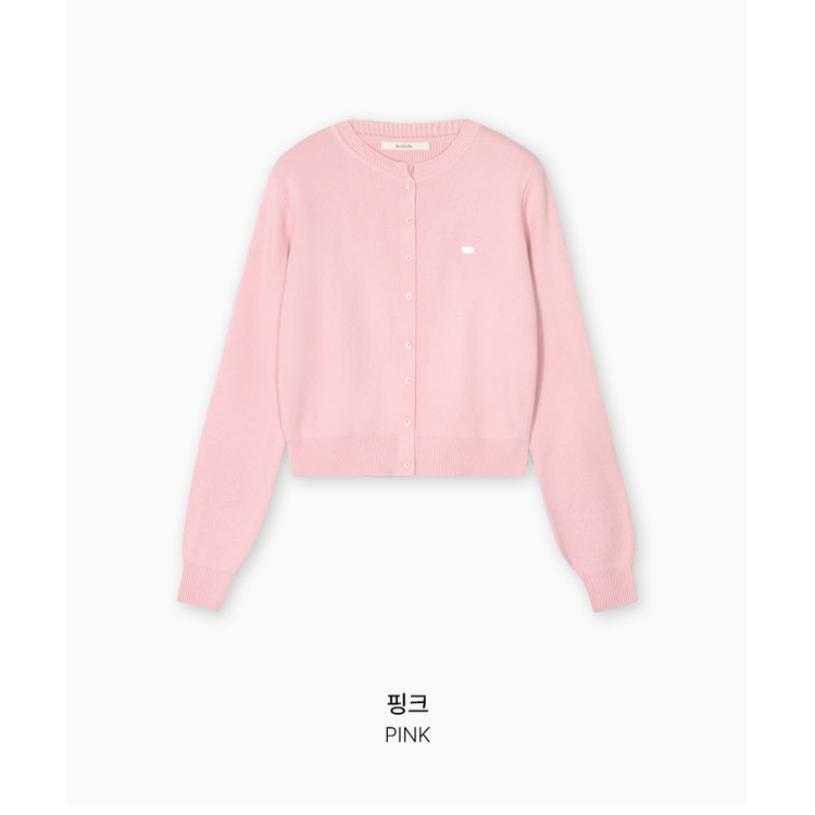 ラウンドペンダントカーディガン6色