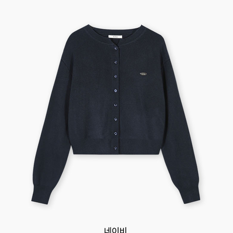 ラウンドペンダントカーディガン6色