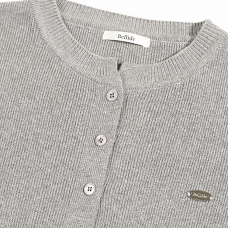 ラウンドペンダントカーディガン6色