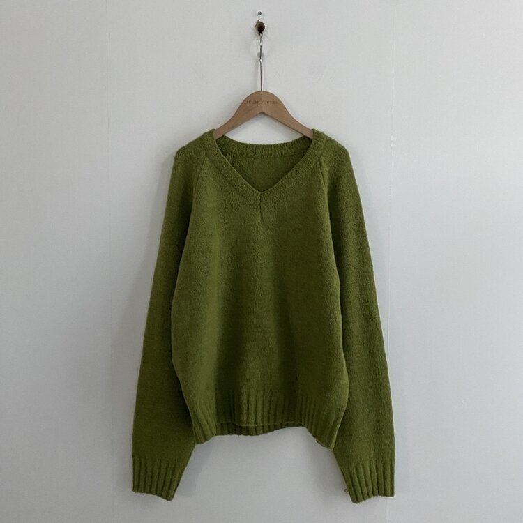부드러운 여리 루즈핏 브이넥 니트 9color