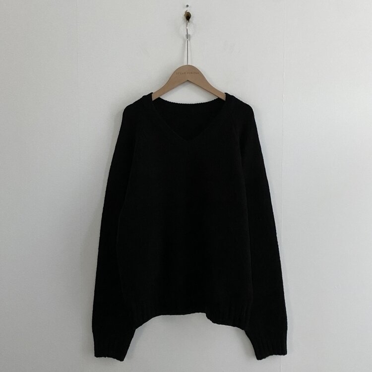 부드러운 여리 루즈핏 브이넥 니트 9color