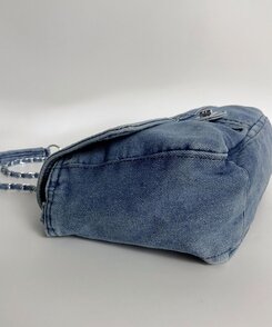 バッグ デニムチェーンショルダーバッグクロスバッグ