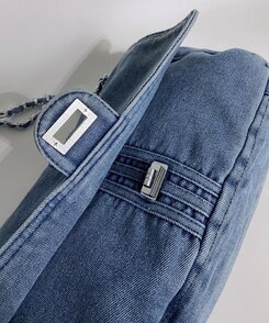 バッグ デニムチェーンショルダーバッグクロスバッグ