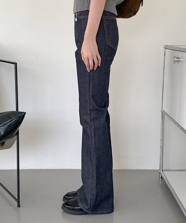 レザーブラックローファー BLACK