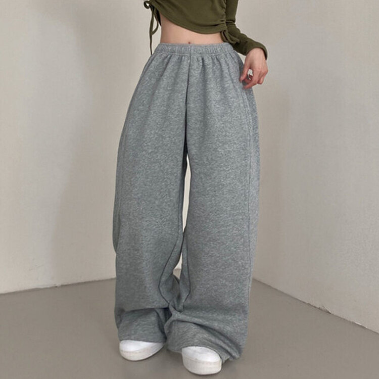 매일입고싶은 핏 투웨이 절개 벌룬 와이드 트레이닝 팬츠 그레이