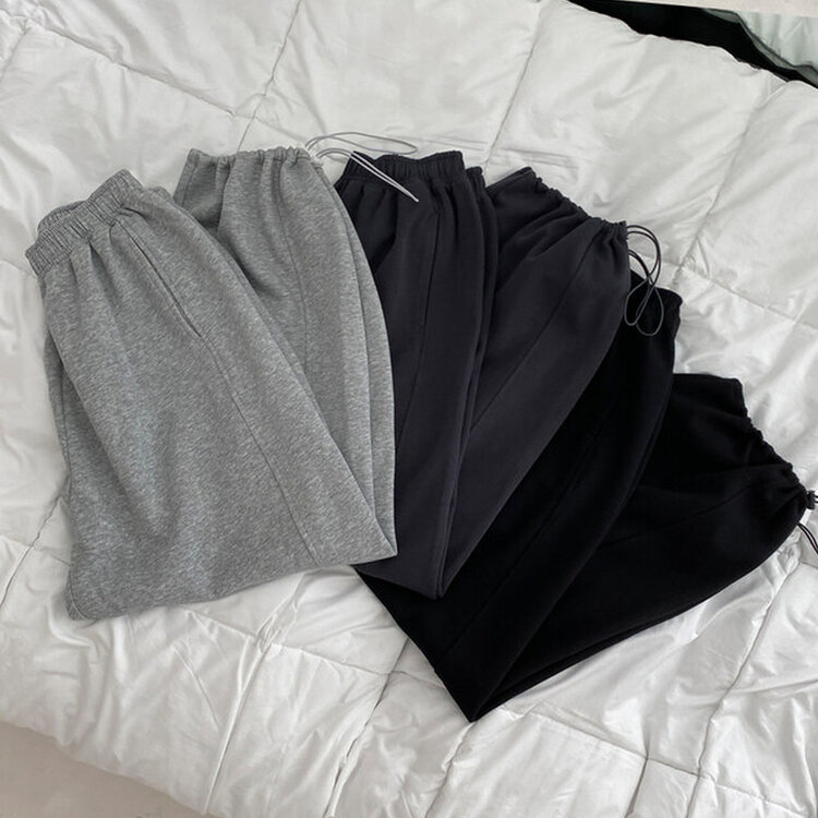 매일입고싶은 핏 투웨이 절개 벌룬 와이드 트레이닝 팬츠