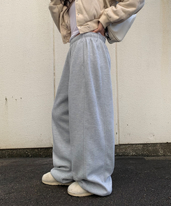 ロングワイドトレーニングパンツ