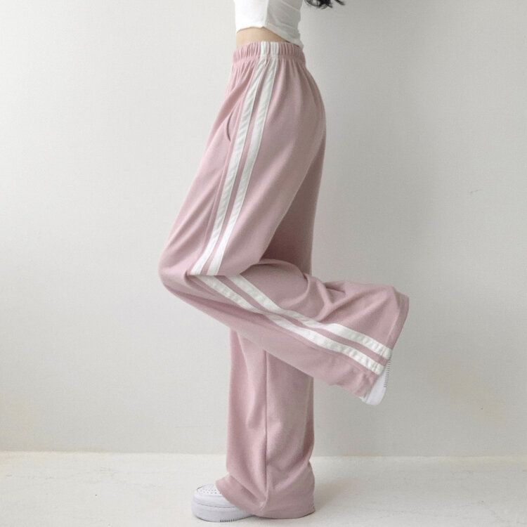 【SHORT/LONG 丈別】トレーニングワイドパンツ(5color) PINK