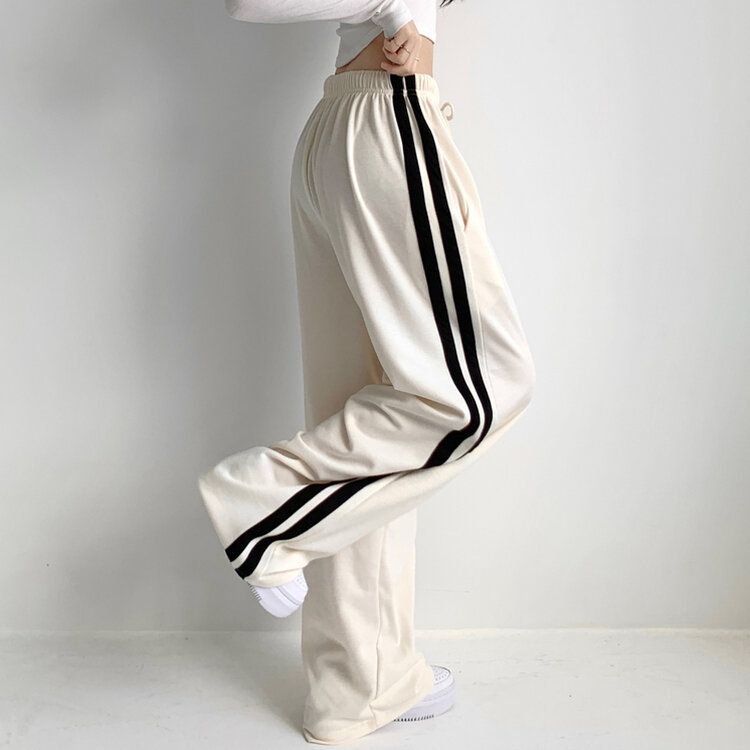 【SHORT/LONG 丈別】トレーニングワイドパンツ(5color) CREAM