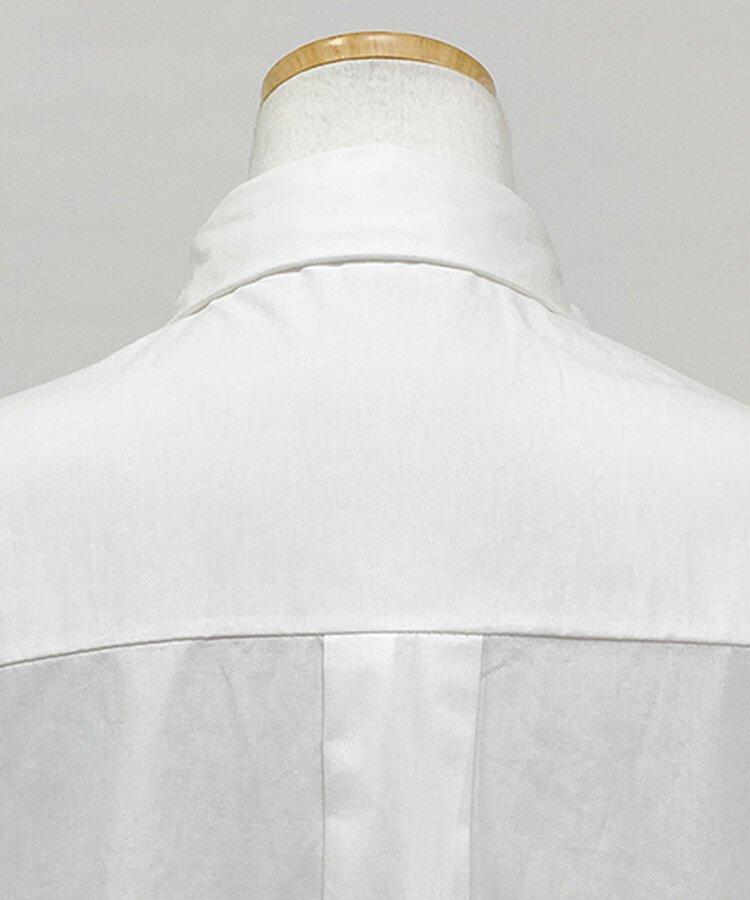 【SET】シャツ+ボーダーショルダーショールマフラー