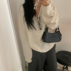 バッグ ベルトショルダーミニバッグ BLACK
