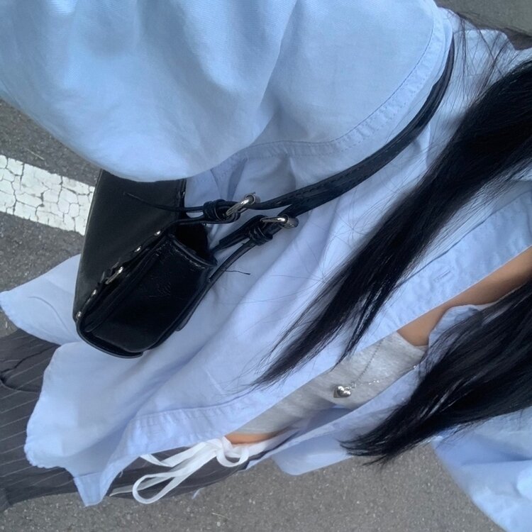 ベルトショルダーミニバッグ BLACK