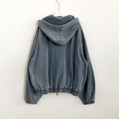Y2Kオーバーフィットデニムジャンパー