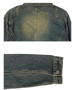 ウォッシュデニムジャケット