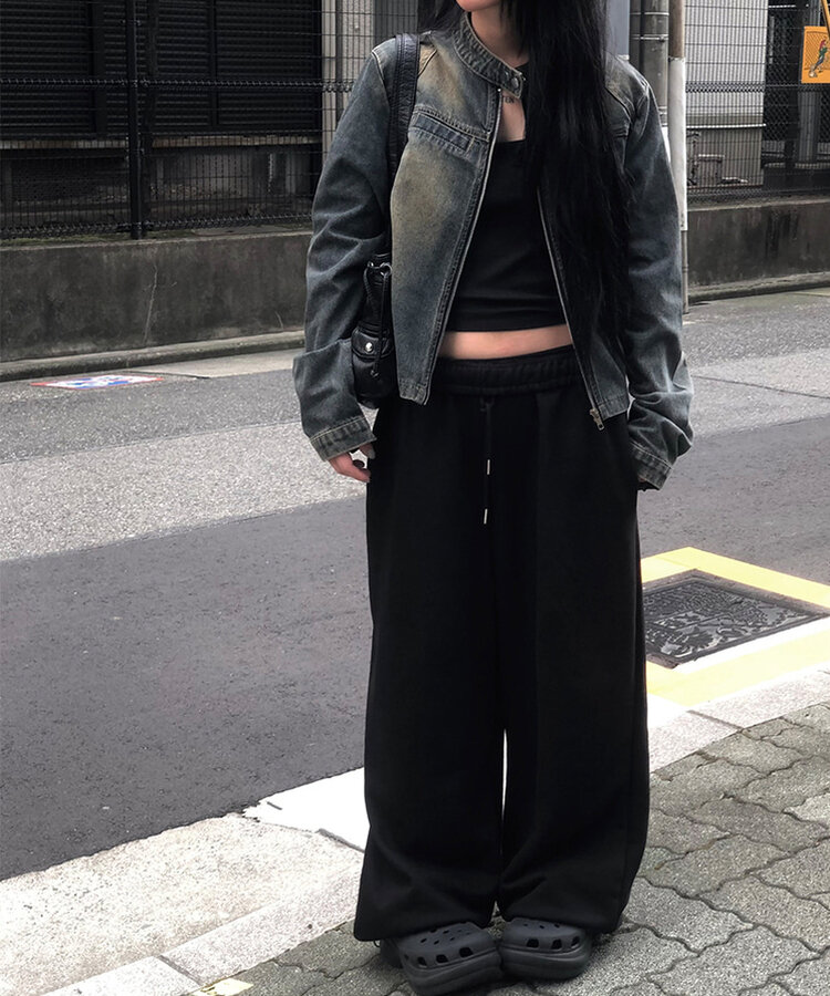 ウォッシュデニムジャケット DARK DENIM