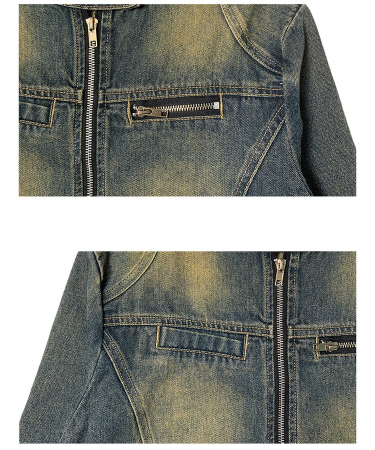 ウォッシュデニムジャケット