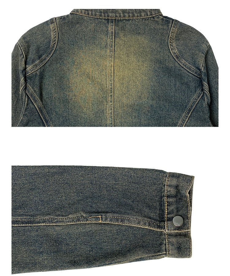 ウォッシュデニムジャケット