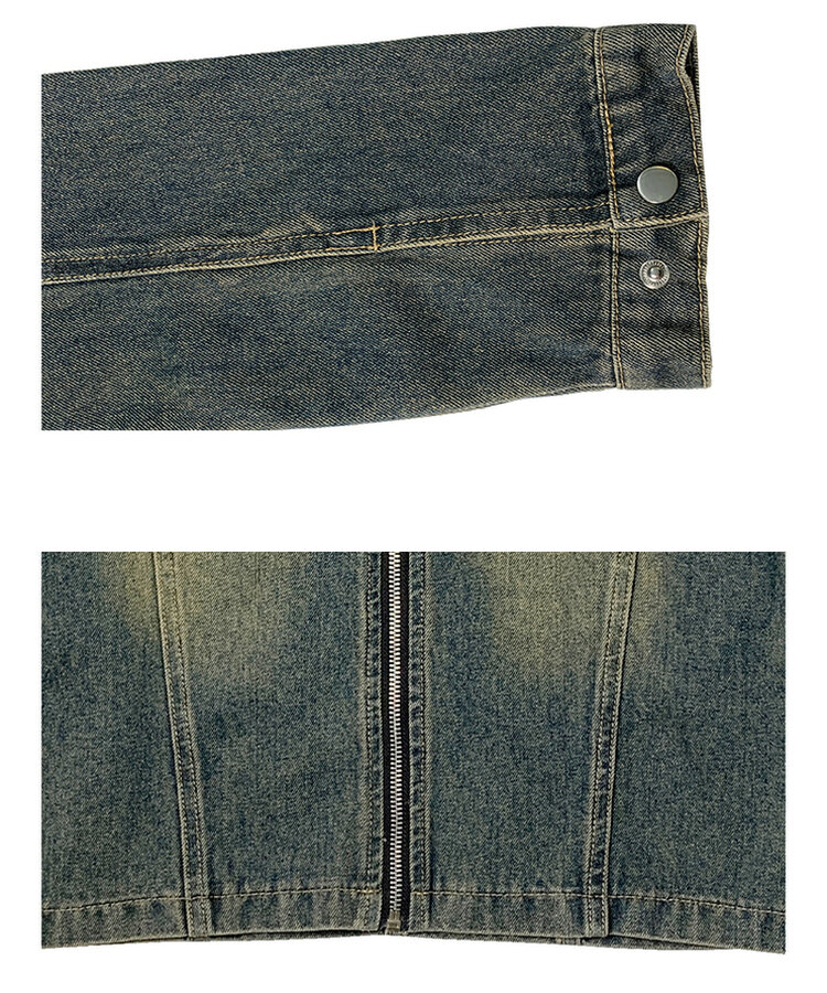 ウォッシュデニムジャケット