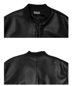 クロップレザージャケット