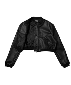 クロップレザージャケット