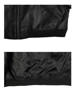 クロップレザージャケット