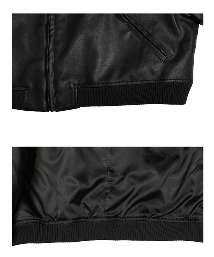 クロップレザージャケット