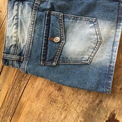 ミニスカート ローライズデニムミニスカート