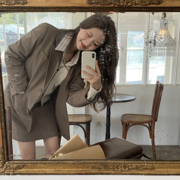 ジャケットスカートセットアップ｜ツーピース｜韓国ファッション通販 SONA