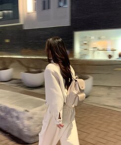 バックバッグ・スクールバッグ ミニバッグパック IVORY