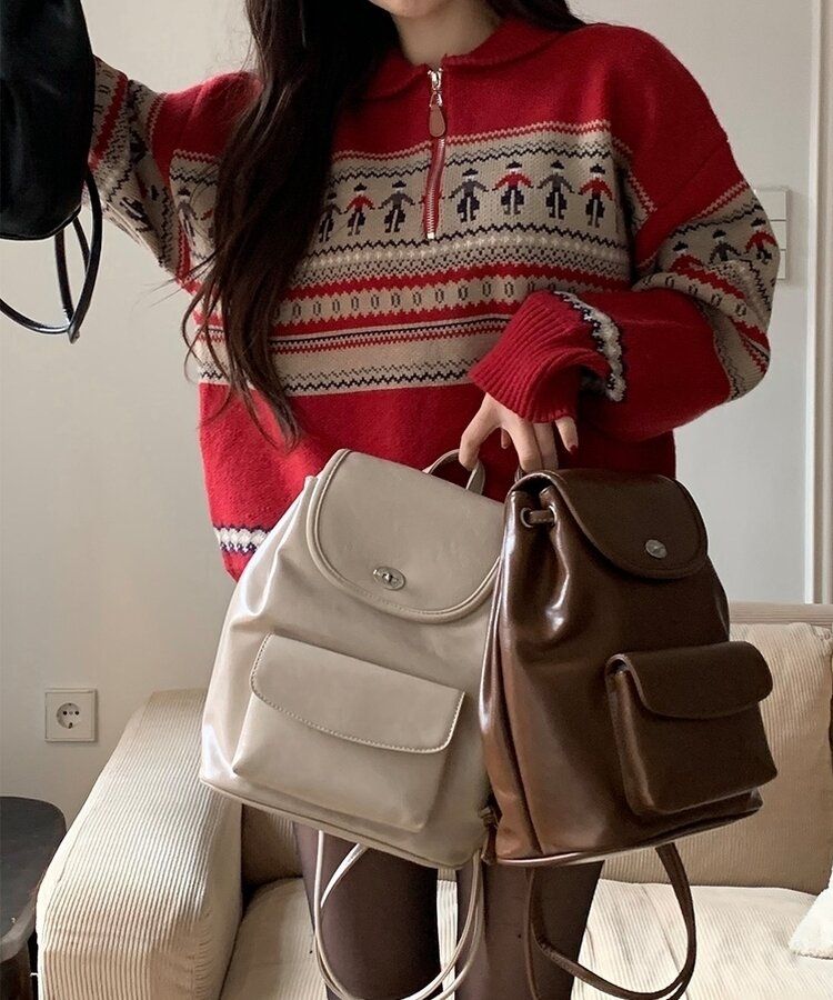 ミニバッグパック DARK BEIGE