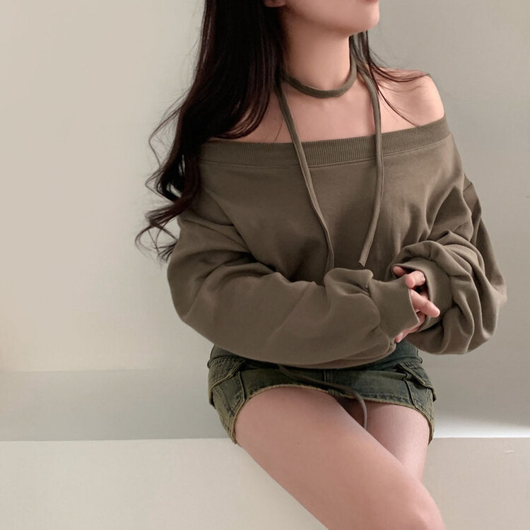 브라운 필터낀 듯한 색감 빈티지 카고 미니멀 데님 스커트 3color 중청