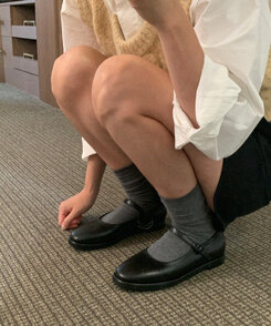 その他 クラシックローファー BLACK