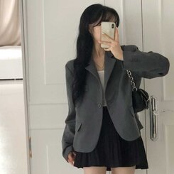 ベーシックデイリージャケット CHARCOAL