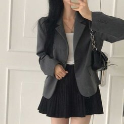 ベーシックデイリージャケット CHARCOAL