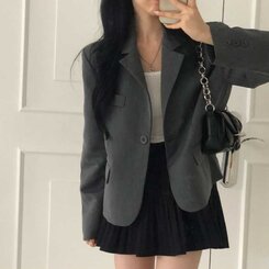 ベーシックデイリージャケット CHARCOAL