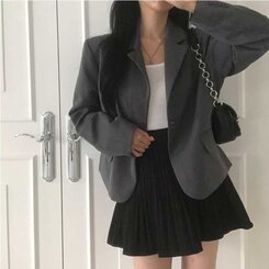 ベーシックデイリージャケット CHARCOAL