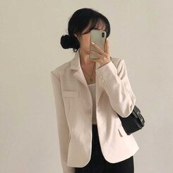 ベーシックデイリージャケット CREAM