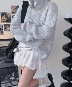 ファッション雑貨 ユニークポイントレザーベルト WHITE