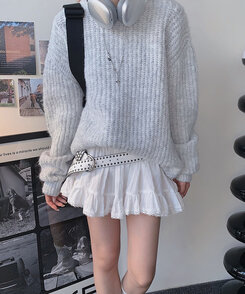 ファッション雑貨 ユニークポイントレザーベルト WHITE