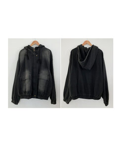 オーバーフィットデニムジャンパー