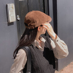 ヴィンテージコーデュロイハンチングキャップ｜ファッション雑貨