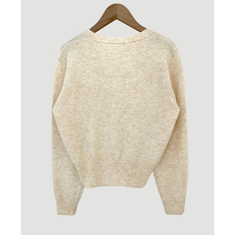 カシウールVネックニットカーディガン(7color)