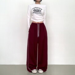 デイリートレーニングパンツ(5color) BURGUNDY