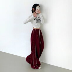 デイリートレーニングパンツ(5color) BURGUNDY