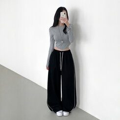 デイリートレーニングパンツ(5color) BLACK