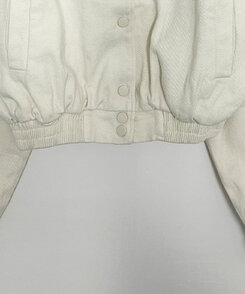 アバンフィットバンディングショートクロップジャンパージャケットカジュアル