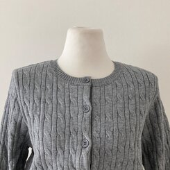 ケーブルニットカーディガン(5color)